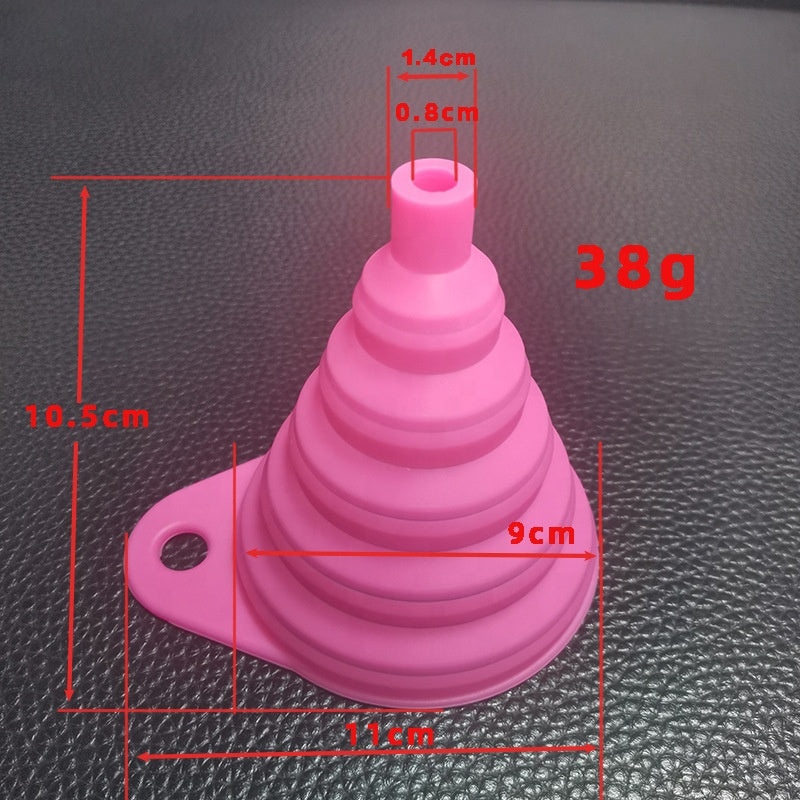 Silicone Collapsible Funnel With Hanger