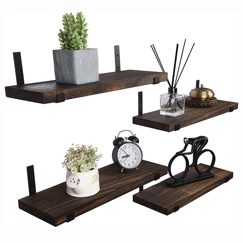 Rustic Wall Shelf Set for Kitchen, Bath & Living