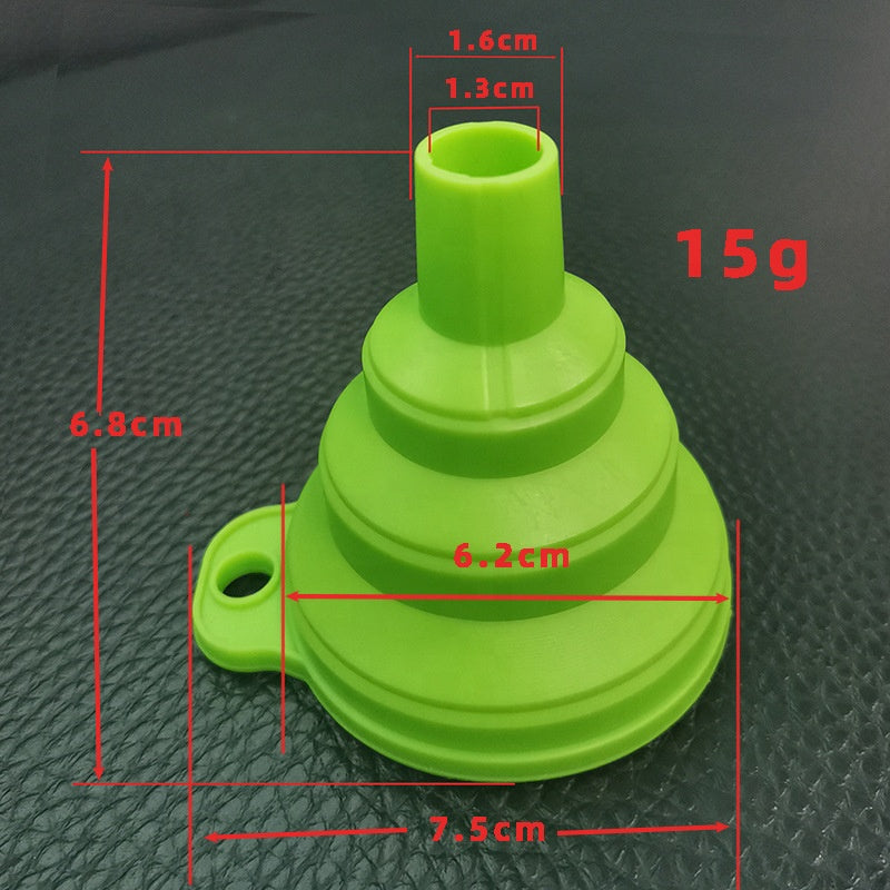 Silicone Collapsible Funnel With Hanger