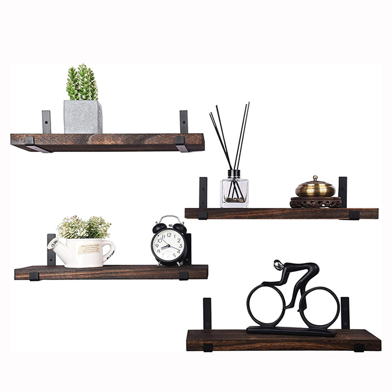 Rustic Wall Shelf Set for Kitchen, Bath & Living