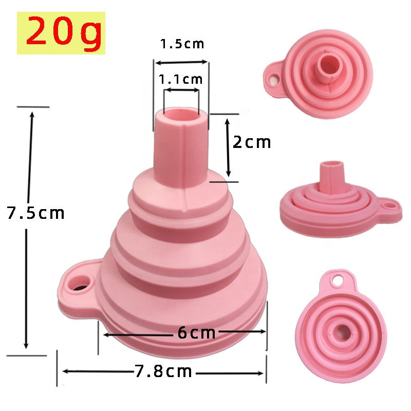 Silicone Collapsible Funnel With Hanger