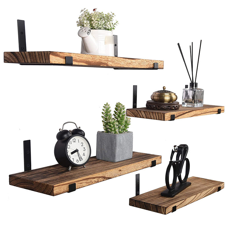 Rustic Wall Shelf Set for Kitchen, Bath & Living