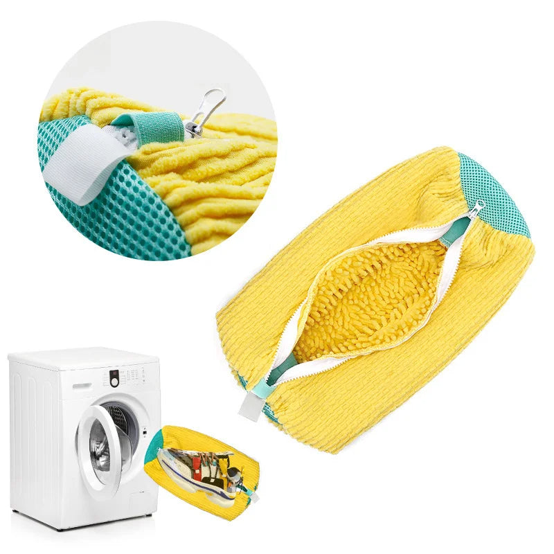 Washing Machine Shoe Cleaning Bag with Zipper