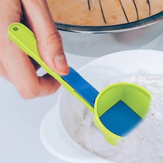 No-Spill Sliding Scoop Funnel™